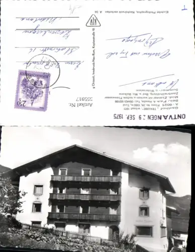 555917,tolle AK Fliess Gasthaus Traube Fließ b. Landeck