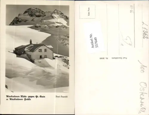 557649,Wiesbadener Hütte bei Partenen Ochsental pub Foto Fred Oswald