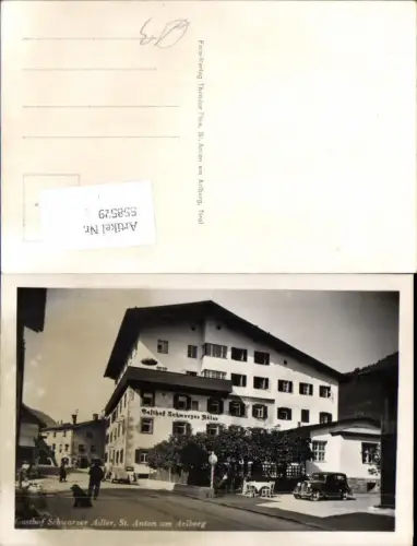 558529,St. Anton am Arlberg Gasthof Schwarzer Adler Oldtimer