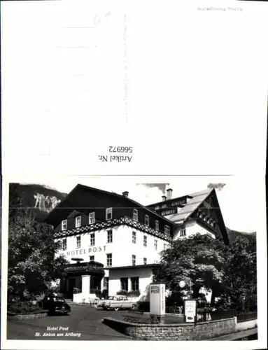 566972,Foto Ak St Anton a. Arlberg Hotel Post Auto