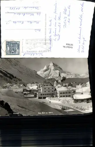 567664,Foto Ak Galtür Winteransicht Hotel Fluchthorn pub Risch-Lau 22311