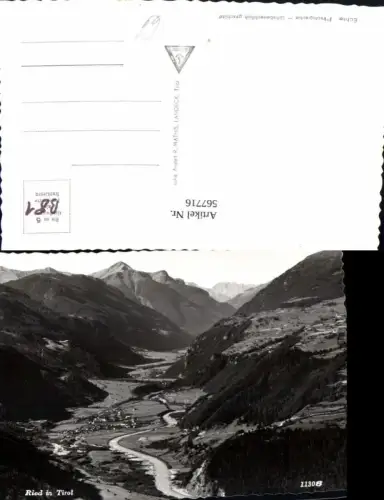 567716,Foto Ak Ried i. Tirol Totale Ried im Oberinntal