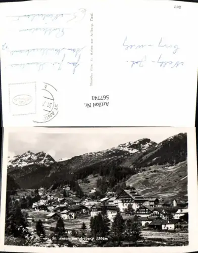 567741,Foto Ak St Anton a. Arlberg Ansicht