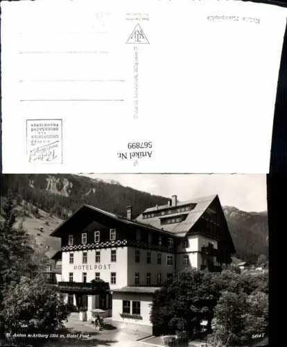 567899,Foto Ak St Anton a. Arlberg Hotel Post