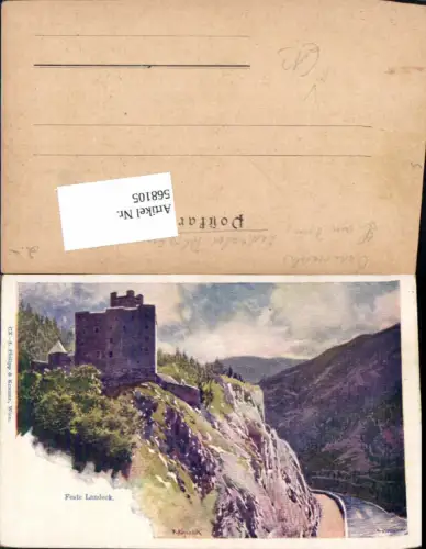 568105,Litho F. Kopallik Feste Landeck Tirol pub Philipp e Kramer CX-2