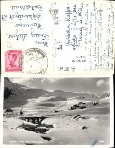 573795,Foto Ak Wirl b. Galtür Paznauntal Winteransicht