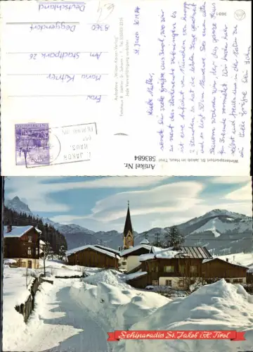 583684,St Jakob a. Arlberg St. Anton am Arlberg Winteransicht