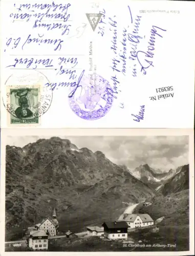 583921,St. Christoph am Arlberg St. Anton