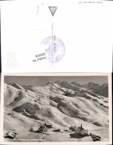 583928,St. Christoph am Arlberg St. Anton