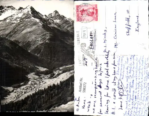598372,Foto Ak St. Anton am Arlberg geg. Patteriol pub Risch-Lau 12394