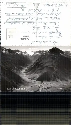 598396,Foto Ak Galtür m. Jamtal Totale