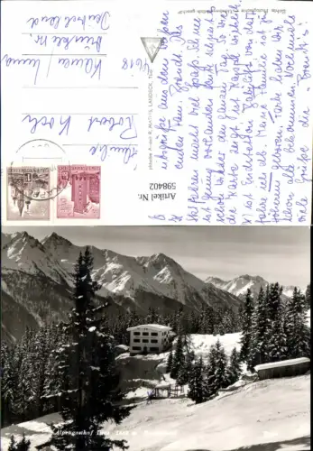 598402,Foto Ak Kappl Alpengasthof Dias Paznauntal Winteransicht