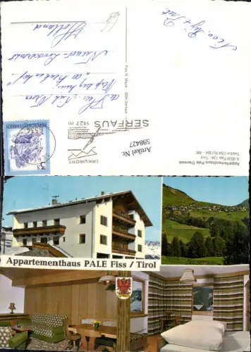 598427,Mehrbild Ak Fiss Appartmenthaus Pale Theresia