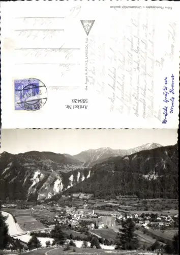 598428,Foto Ak Ried in Tirol Totale Ried im Oberinntal