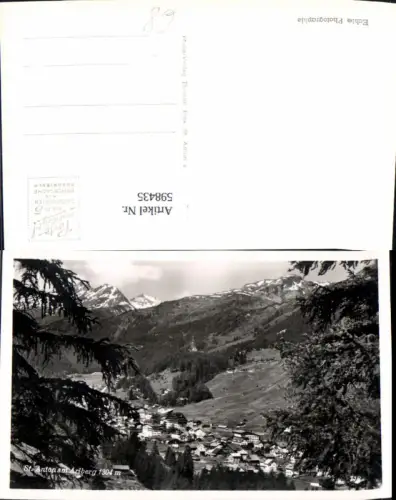 598435,Foto Ak St. Anton am Arlberg Totale