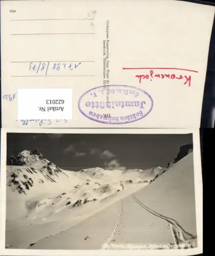 622013,Silvretta Kronenjoch Abfahrt zur Jamtalhütte Galtür