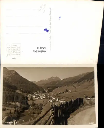 622030,Foto Ak St Anton a. Arlberg Totale pub Risch-Lau 509