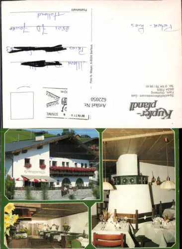 622050,Mehrbild Ak Fiss Kupferpfandl Restaurant Kamin Kachelofen