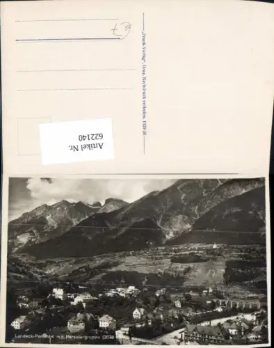 622140,Foto Ak Landeck Perfuchs m. Parseiergruppe