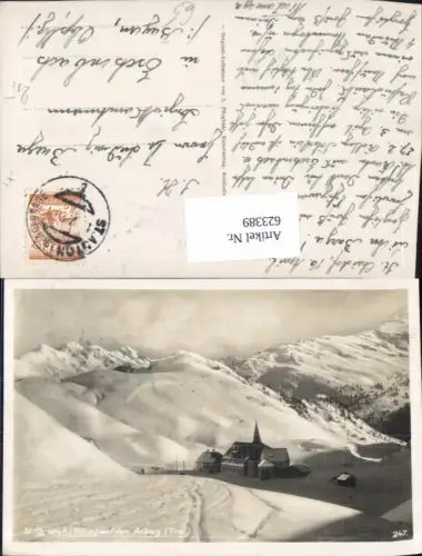 623389,Foto Ak St Christoph a. Arlberg Winteransicht Sankt Anton am Arlberg