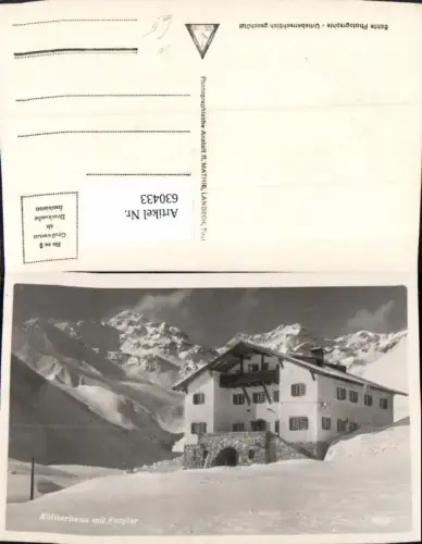 630433,Foto Ak Serfaus Kölnerhaus m. Furgler Winteransicht Kölner Haus