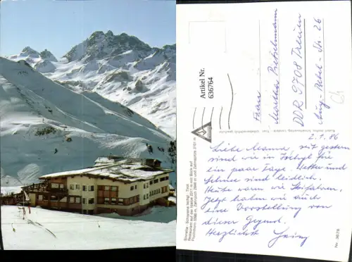 636764,Silvretta Schiarena Ischgl Idalpe m. Blick auf Fluchthorn Wintersport