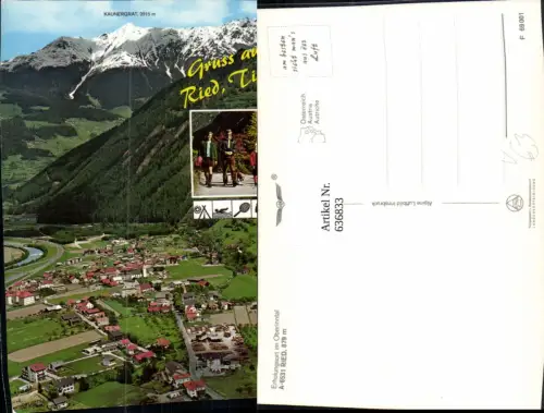 636833,Ried i. Oberinntal Totale pub Alpine Luftbild F 69001