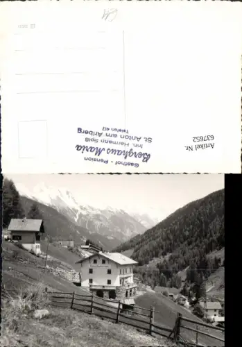 637652,Foto Ak St Anton a. Arlberg Berghaus Maria