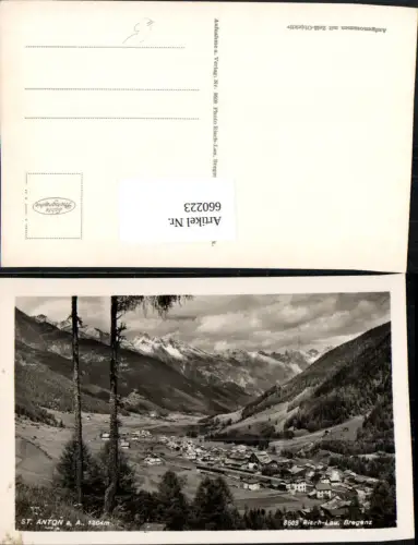 660223,Foto Ak St Anton a. Arlberg pub Risch-Lau 8609