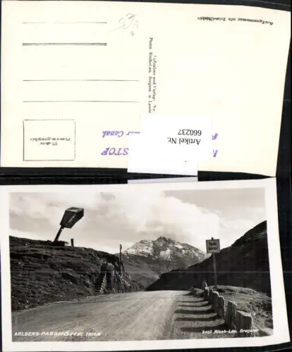 660237,Foto Ak Arlberg-Passhöhe Wegkreuz St. Anton am Arlberg pub Risch-Lau 5450