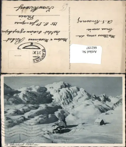 662197,St Christoph St Anton a. Arlberg Winteransicht
