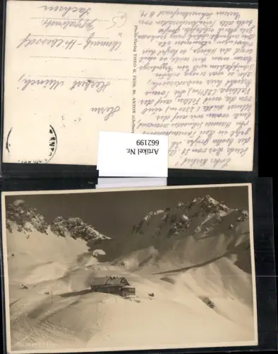 662199,Ulmer Hütte Winteransicht St. Anton am Arlberg