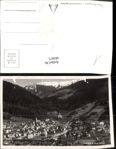 663671,Foto Ak Landeck i. Tirol Ansicht
