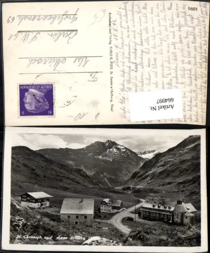 664997,Foto Ak St. Christoph am Arlberg St. Anton am Arlberg