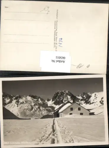 665011,Foto Ak Galtür Silvretta Madlener Haus Madlenerhaus Bielerhöhe pub Sepp Ritzer