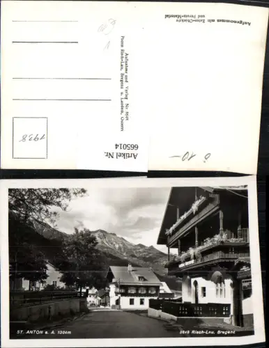 665014,Foto Ak St. Anton am Arlberg pub Risch-Lau 8648
