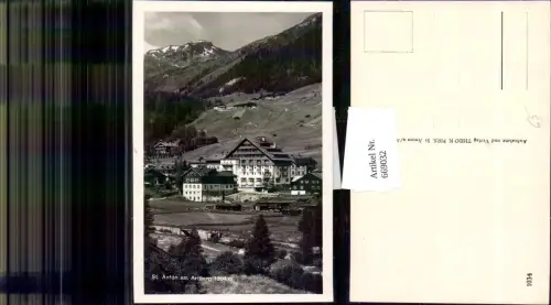 669032,Foto Ak St Anton a. Arlberg Ansicht