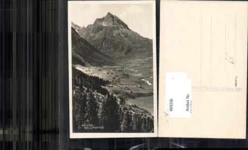 669336,Foto Ak Galtür Ballunspitze