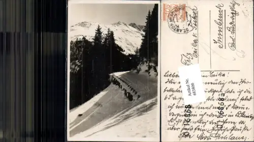 683800 Foto-AK St. Anton am Arlberg Arlbergstraße Partie