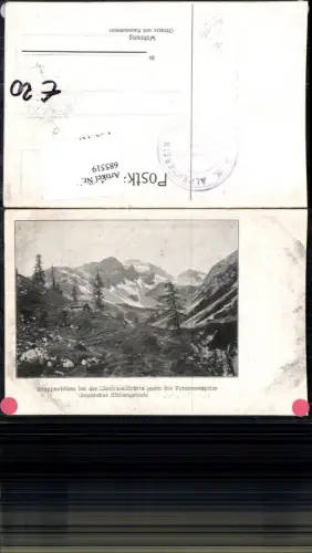 685519 Knappenböden b.d. Lärchenwaldhütte Ansbacher Hütte Pettneu Flirsch Schnann