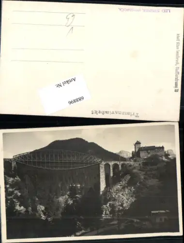 688896 Trisannavidukt Viadukt b. Wiesberg Landeck Pians Strengen