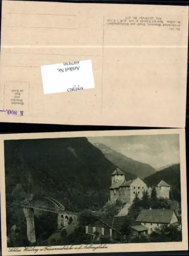 697930 Schloss Wiesberg Pians Arlbergbahn Strengen Landeck