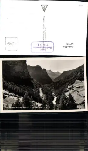 697978 Hochfinstermünz b. Nauders Landeck Unter Engadin Finstermünz