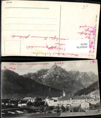 59279,Lienz Dominikanerinnen Kloster Ortsansicht