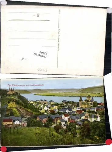 73949,Remagen am Rhein Totale 1915