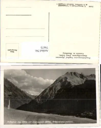 79673,Volkzeiner Alpe bei Außervillgraten Osttirol
