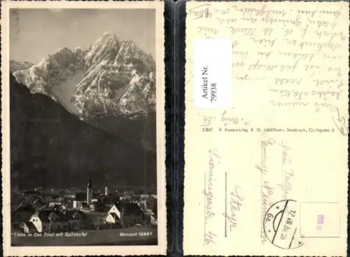 79938,Lienz Ansicht 1936