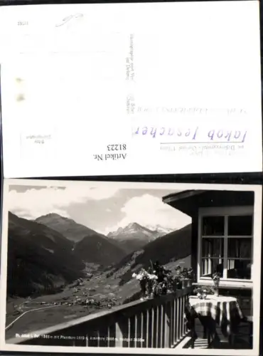 81223,Foto Ak St Jakob i. Defereggental Osttirol Ansicht v. Balkon