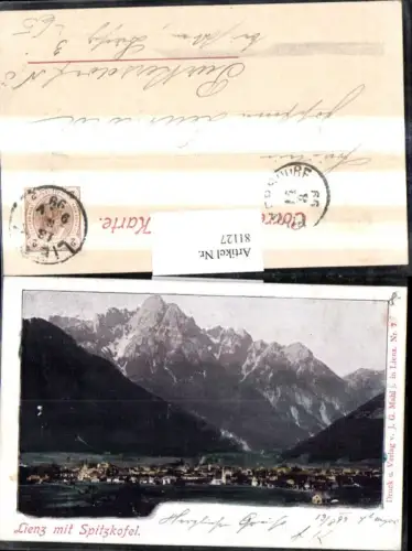 81127,Litho Lienz m. Spitzkofel