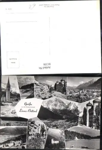 81336,Mehrbild Ak Grüße a. d. Dolomitenstadt Lienz Osttirol